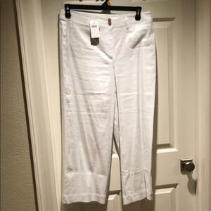 White Women's Linen Pants